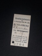 Magnes Bilet Schildberg (Ostrzeszów) - Weimar