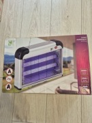 Lampa odstraszająca komary i owady owadobójcza światło UV Lano Fe1 2000W