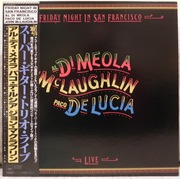 DI MEOLA MC LAUGHLIN DE LUCIA FRIDAY NIGHT IN SAN FRANCISCO JAPAN OBI WINYL