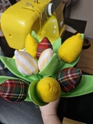 Tulipany z materiału 4zl sztuka 