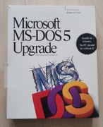 Microsoft MS-DOS 5 Upgrade – Oryginalny zestaw na dyskietkach 5,25"