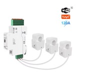 ZEMISMART SDM01 LICZNIK ENERGII 3FAZ 120A DIN TUYA WIFI - NOWY