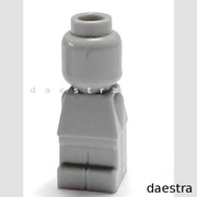 LEGO 85863 MIKROFIGURKA bez nadruku jasny szary / Light Bluish Gray 