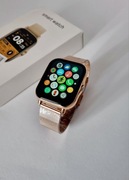 Złoty smartwatch Lige