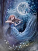 Olejny obraz na płótnie „The Dreamer” 55x74 cm