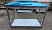 Zlew 2 Komorowy z Ociekaczem - 120/60/85 cm - M.1667 N
