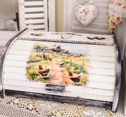 Chlebak drewniany farmhouse 