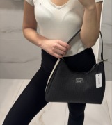 GUESS szara torebka na ramię srebrne logo pojemna 32/26 cm SV937903
