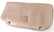 Boss Orange torebka kosmetyczka kopertówka taupe stare złoto