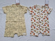 rampers rampersy 74 coccodrillo auta samochody samochodziki pajacyki