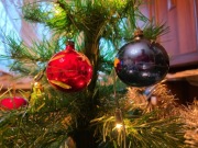 Stare bombki z okresu PRL ręcznie malowane 13 sztuk