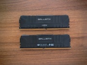 2x8 GB RAM Crucial Ballistix DDR4 3600 MHz CL16