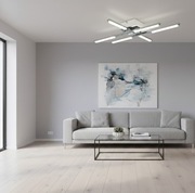 Nowoczesna Lampa Plafon LED 65 cm – Duża, Efektowna i Smukła!