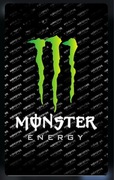 Baner plandeka Monster Energy 200x100cm