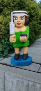 Rzeźba ludowa "pielęgniarka" 