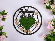 Obraz z chrobotkiem, dzień babci, prezent