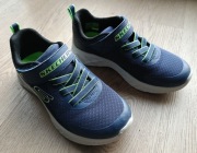 Buty Skechers 403924L niebieskie r. 30 jak NOWE wkłada 19cm