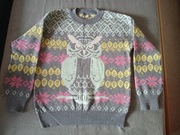 Sweter damski ciepły Medicine roz.L sowa