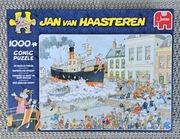 Unikat! Puzzle Haasteren 1000 Parada Świętego Mikołaja!