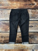 Janina spodnie damskie jeansowe czarne rozmiar EUR 40 bawełna jesień zima