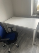 Białe biurko wraz z krzesłem tylko odbiór osobisty Wałbrzych