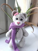 Szydełkowy niedźwiadek