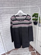 Dłuższy sweter wełniany Manated 100% Lambswool