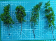 Drzewa z komosy ciernistej na dioramę. Rozmiar małe, kolor HP-06