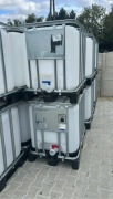 ZBIORNIK MAUZER 600L Woda Paliwo deszczówka rsm