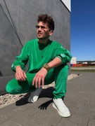 Dres Zielony Gold Killer M komplet Bluza Spodnie