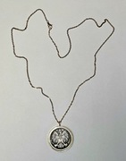 Medalion MOTOCYKLISTY z orłem państwowym RP