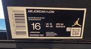 Nike Air Jordan 1 low czarne black 50.5