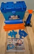 Tor Hot Wheels Track Builder Kaskaderskie Pętle + skrzynka zestaw