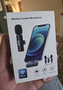 Mikrofon Bluetooth Wireless Lavalier Microphone