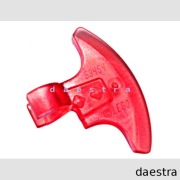 LEGO 53474 55705 TOPÓR siekiera broń czerwony/Trans-Red 