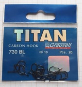 Haczyki Grauvell nr 10 czarne 20 sztuk wyprzedaż ( 12 groszy za haczyk )