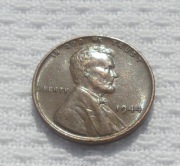 USA Abraham Lincoln Wheat Ears penny 1 cent 1944 Filadelfia Ładny
