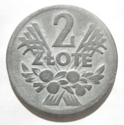 2 ZŁOTE 1958 r.  -  PRL