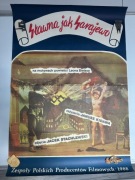 Sławna jak Sarajewo. Oryginalny plakat filmowy. R. Cieślewicz