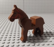 Lego koń brązowy