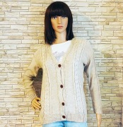 Przepiękny sweter na guziki!!! 