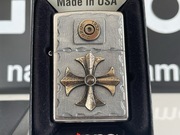 Zapalniczka Zippo Bullet Cross, Street Chrome