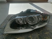 Lewa lampa bixenon A4 B7 SKRĘTNA