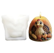 KURCZAK z Warzywami forma silikonowa 7.5*9 do Odlewów Świec Mydła 