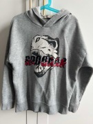 BLUZA Dziecięca ZARA Szara dresowa cekiny 9 lat 134 cm