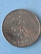 Moneta. 1990r.10.000 zyli