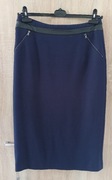 Spódnica z podszewką granatowa Marks&Spencer rozmiar 40/L/12