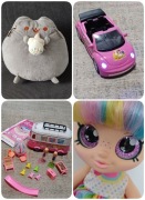 PUSHEEN, Lalka Kindi Kids, Auto garbus zdalnie sterowanie + Kamper