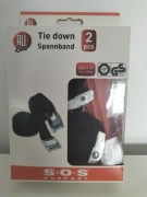 Zestaw 2x Pas Transportowy z Klamrą 2,5m 100kg TÜV