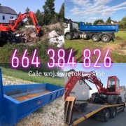 Usługi Koparka , Kontenery , Hakowiec , Wywrotka 